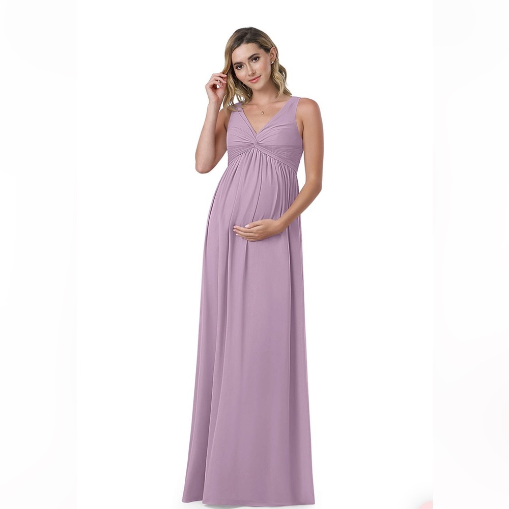 AZAZIE YETTA Maternity Bridesmaid dress in Wisteria - size 12. Worn once